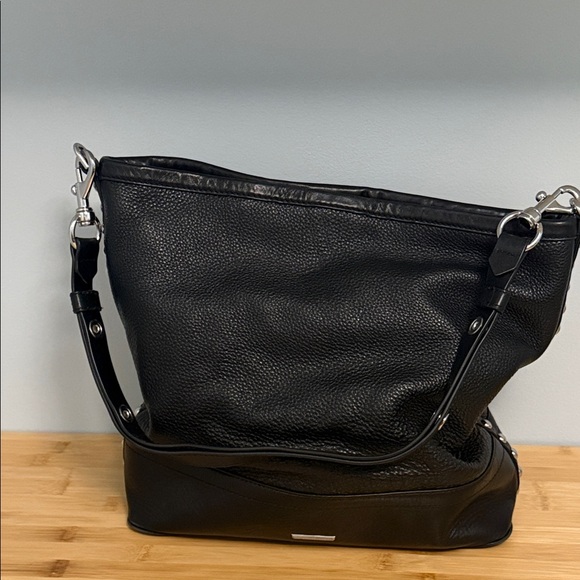 Rebecca Minkoff Black 100% Genuine Leather Shoulder Bag
